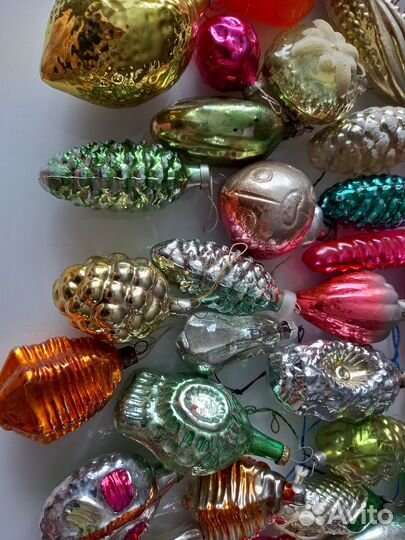 Елочные игрушки СССР