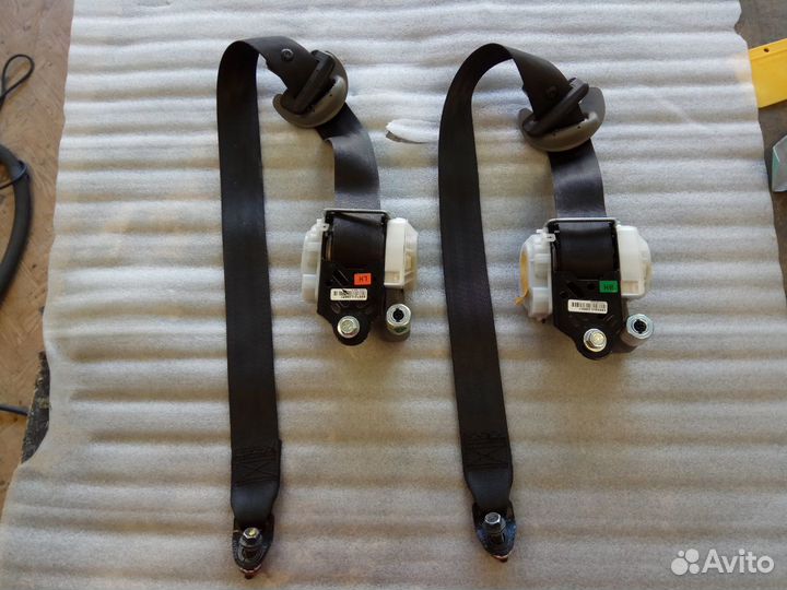 Ремни безопасности huyndai solaris хендай