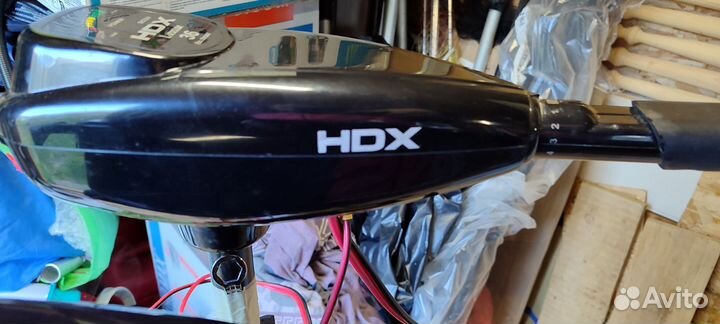 Лодочный электромотор HDX 36L, 0,51л.с., 75см