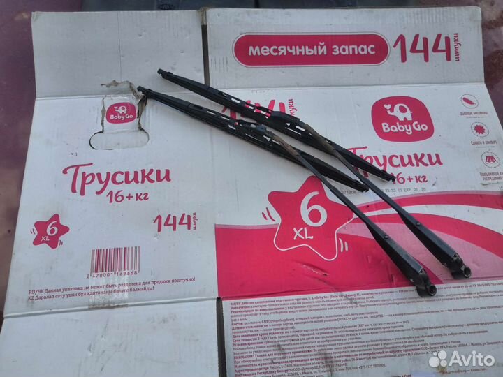 Комплект трапеция, дворники, движок