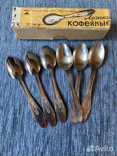 Мельхиоровые ложки СССР