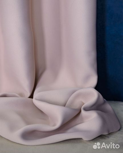 Комплект штор блэкаут Амадео Светло-розовый