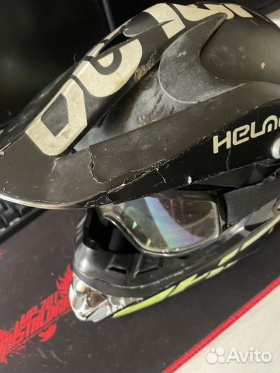 Шлем кросс эндуро