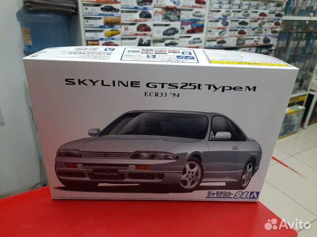 06212 Nissan Skyline ECR33 GTS25t Type M '94 1:24