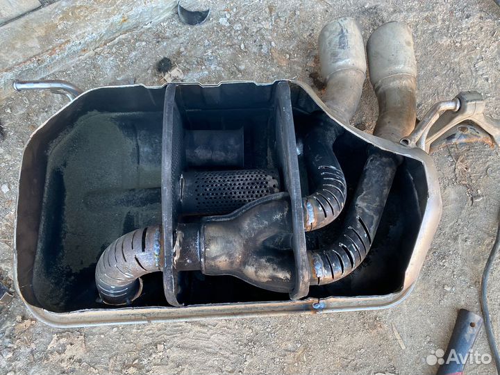 Прямоточный выхлоп Skoda Yeti 1.8