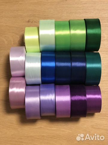 Атласная лента в ассортименте