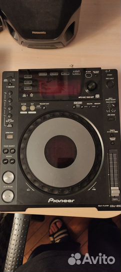 Микшер Pioneer djm800 2 деки cdj850 + саб Reloop