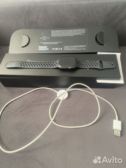 Часы apple watch 5 44 mm nike