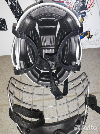 Хоккейный шлем bauer, ссм и reebok, размеры S, L