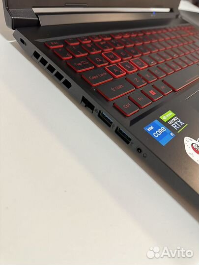Игровой ноутбук acer nitro 5 GeForce RTX 3050