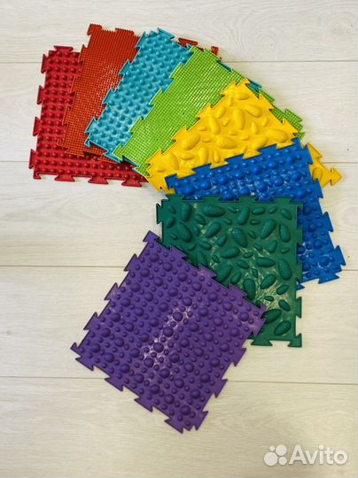 Развивающий ортопедический модульный коврик