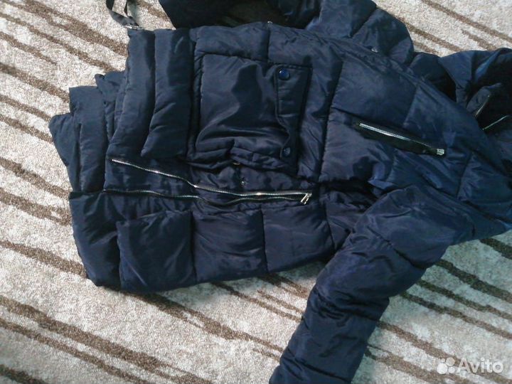 Пуховик женский 44-46 бу