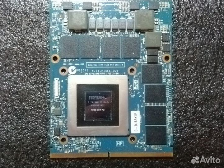 Nvidia GTX 680M 4Gb MXM 3 для ноутбука