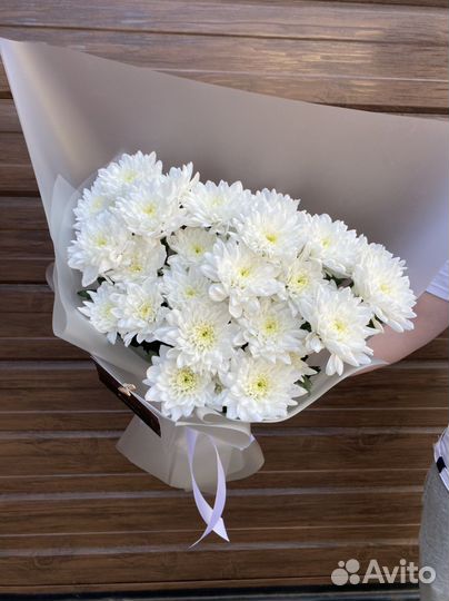 Букет цветов хризантем