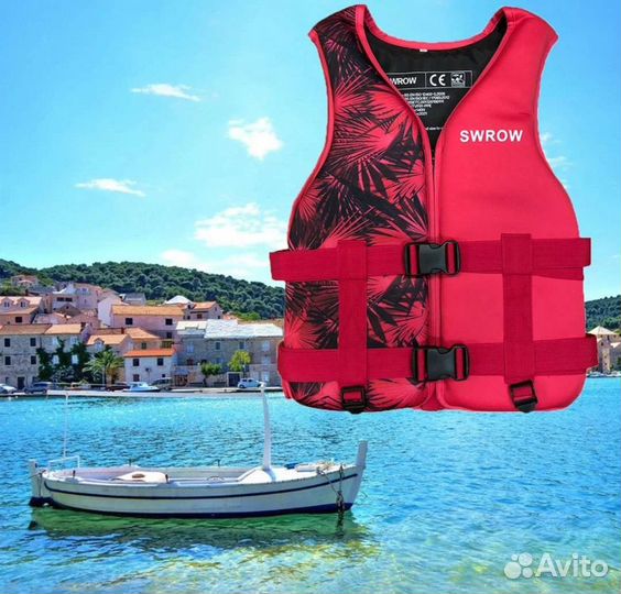 Жилет для водных видов спорта неопрен