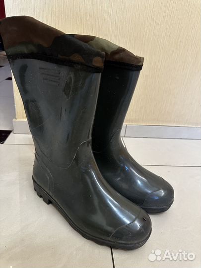 Сапоги резиновые мужские 42размер