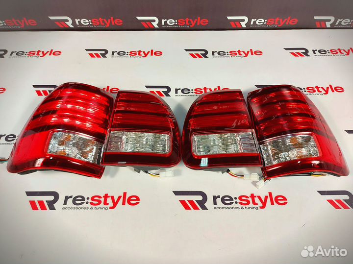 Стопы Lexus LX470 98-02г 1м Красные Диодные