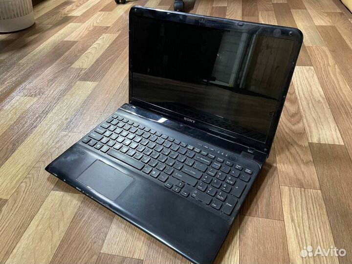 Ноутбук sony vaio на запчасти+рабочий провод