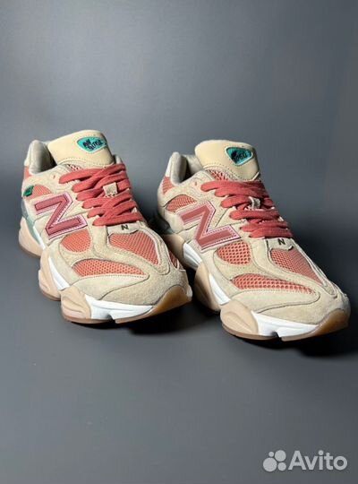 Кроссовки New Balance 9060 Cookie Pink Люкс