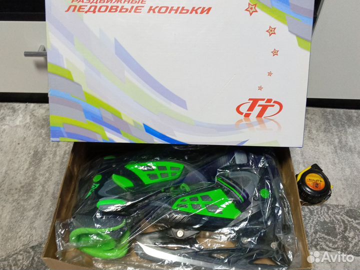 Коньки раздвижные 37 40 размер