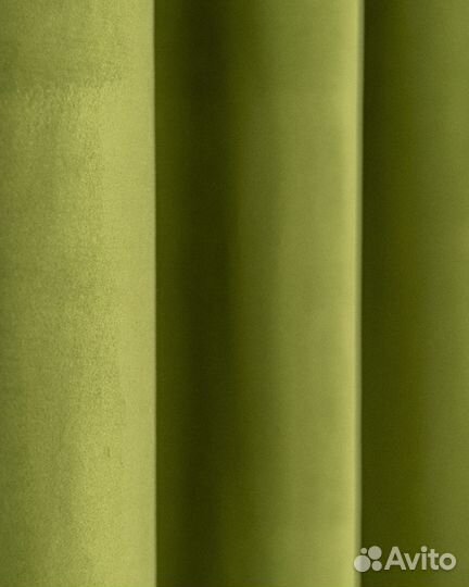Шторы бархат Беллиссимо цитрон новые пошив
