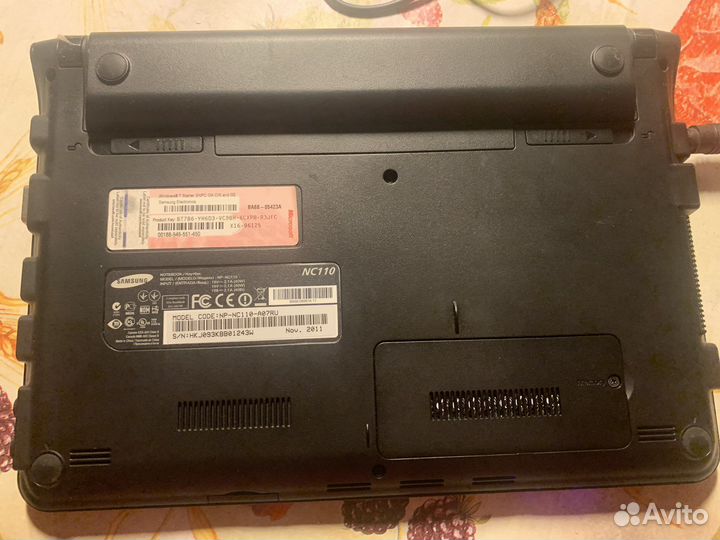 Нетбук samsung nc110-а107
