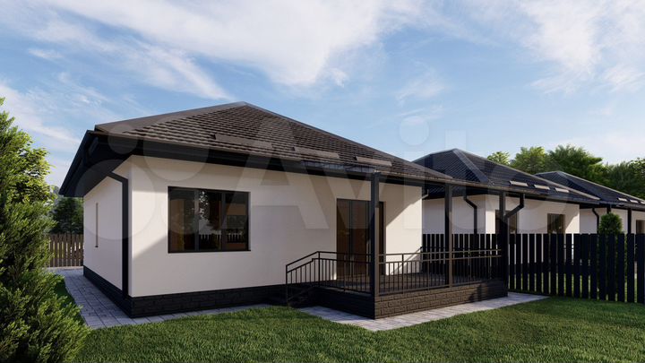 Дом 86 м² на участке 6,5 сот.