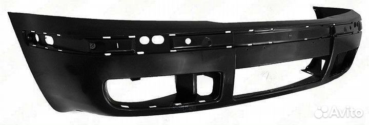Бампер передний skoda octavia II 00-10