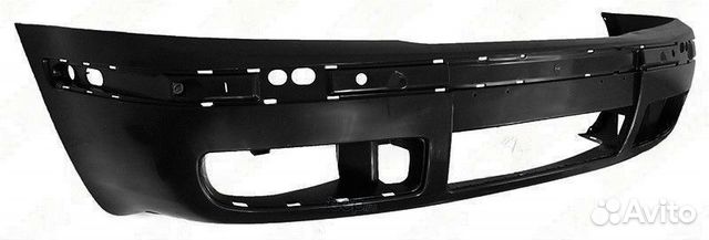 Бампер передний skoda octavia II 00-10