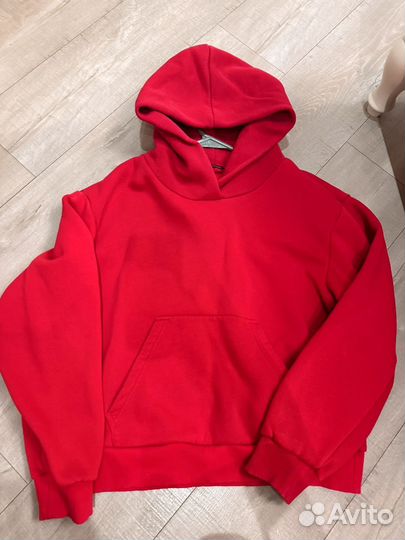 Толстовка женская красная
