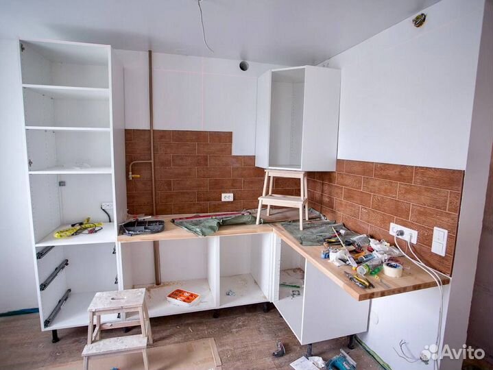 Сборка кухни под ключ