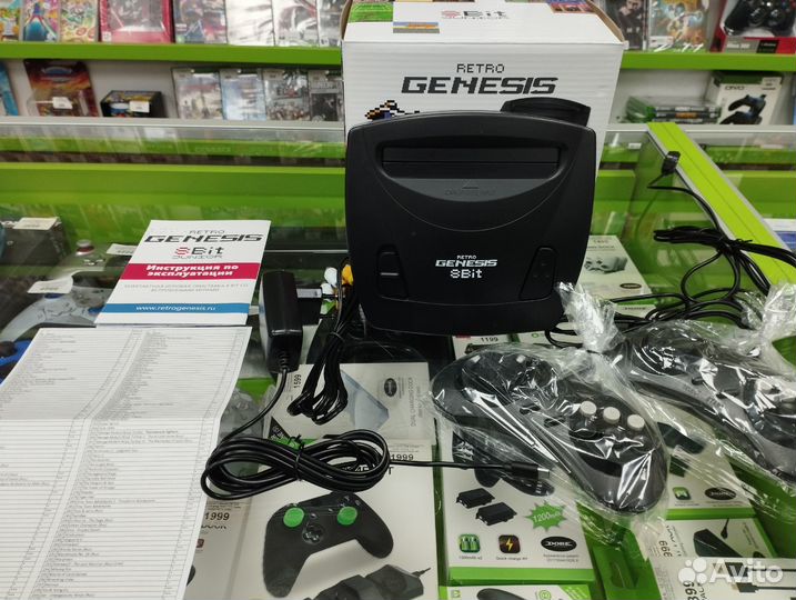 Retro Genesis 8 Bit Junior 300 игр