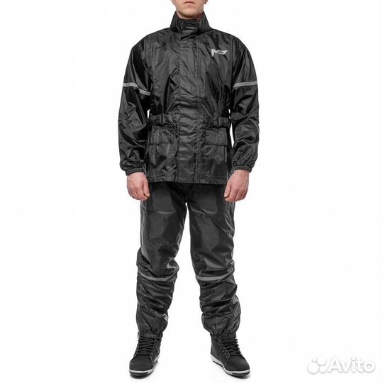 Мотокуртка Moteq Дождевик-WET-DOG black