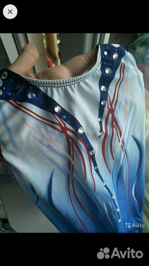 Купальник спортивная гиснастика