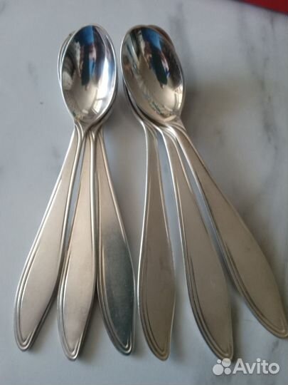 Чайные мельхиоровые ложки