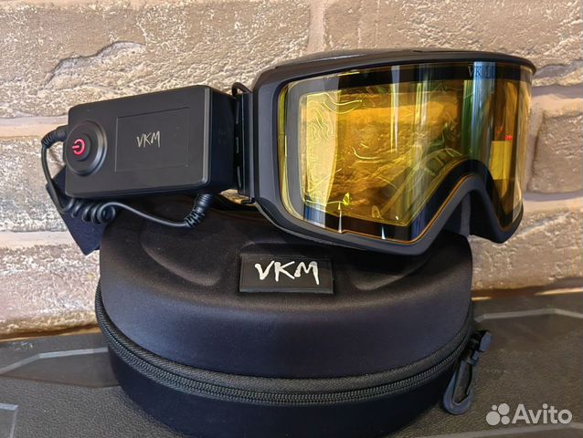 Снегоходные очки с подогревом VKM акб 7а/ч объявление продам