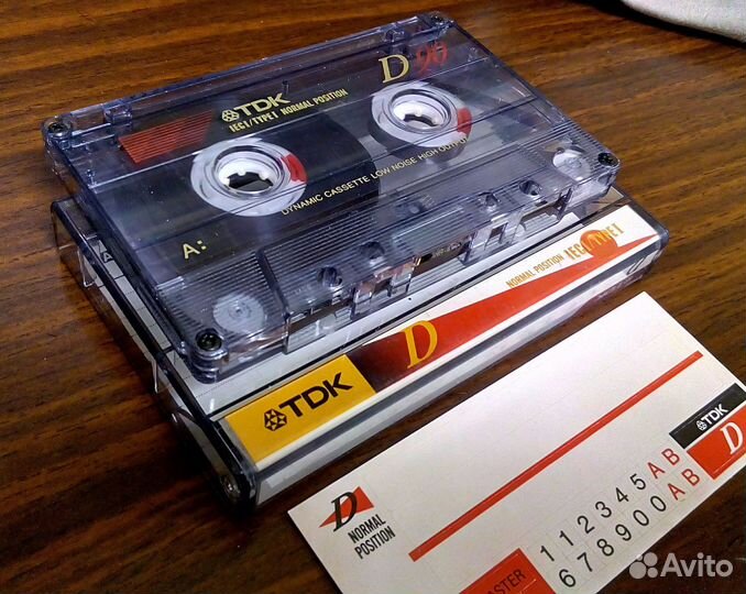 Аудиокассеты TDK D90