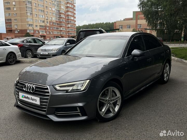 Audi A4 2.0 AMT, 2017, 117 000 км