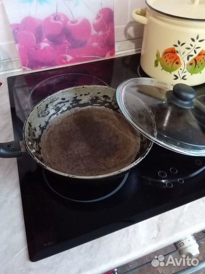 Сковорода Кукмара, кастрюля 5л, чапельник