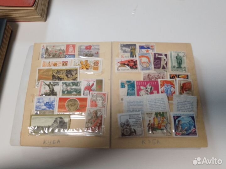 Альбом с почтовыми марками
