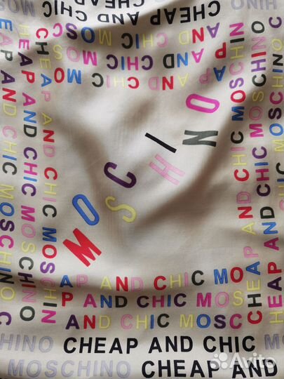 Платок шелк Moschino оригинал