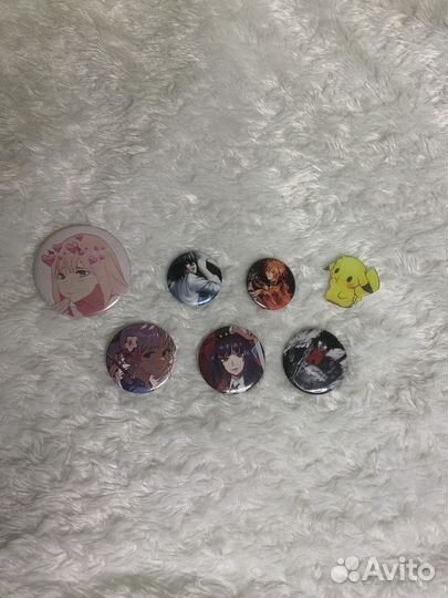 Аниме значки