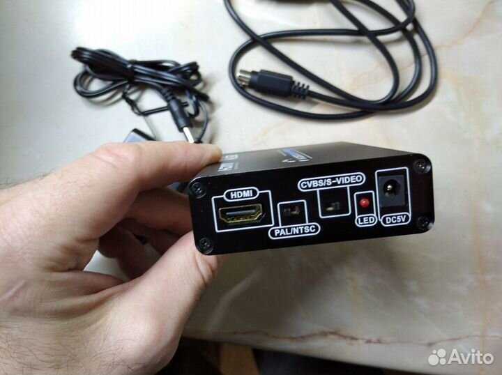 Конвертер - адаптер hdmi на RCA (AV) либо S-video