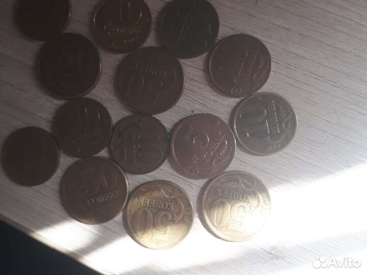 Монеты 1998,1999,2008,2009,2007,2006