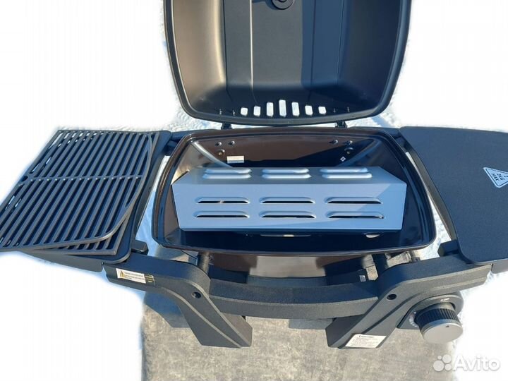 Гриль газовый 1+ / решётки чугун / шильда титан