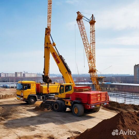 Вывоз грунта самосвалами с погрузкой