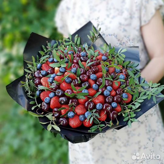 Букеты из фруктов, вкусные букеты