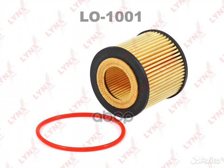 Фильтр масляный lo-1001 lynxauto