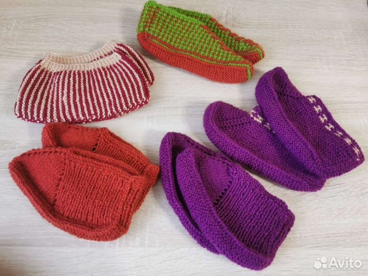 Следки вязаные ручной работы