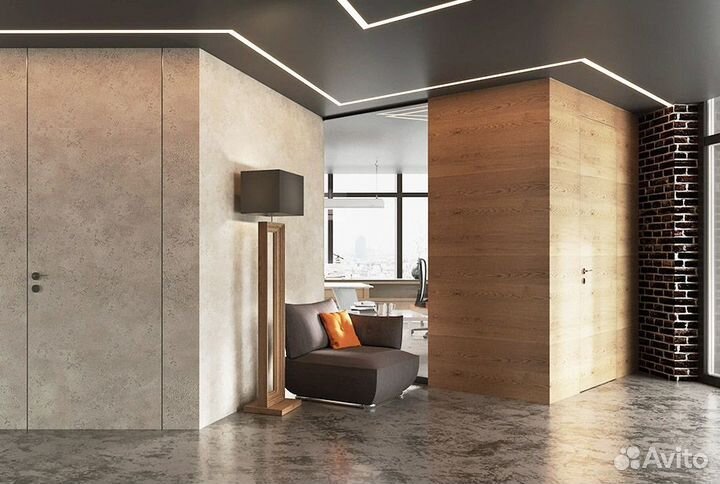 Скрытые двери из алюминиевого сплава